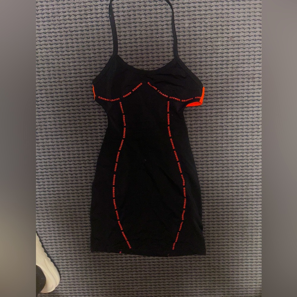 GSUWOO fitted mini dress